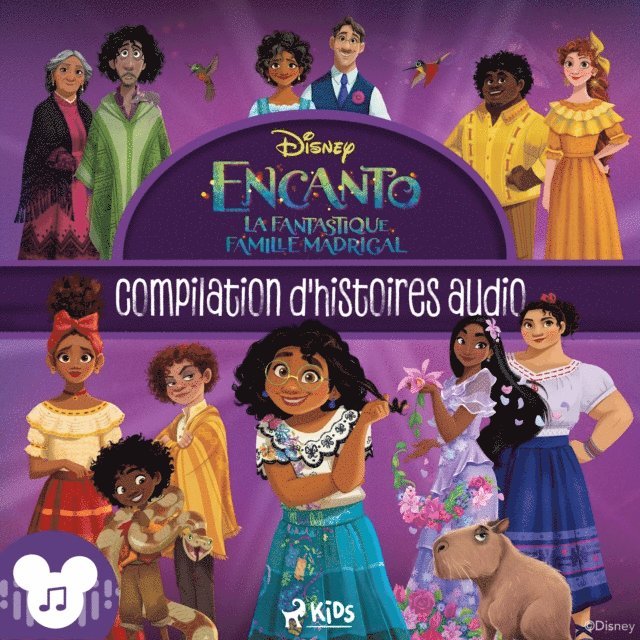 Disney - Encanto – La fantastique famille Madrigal (Compilation d’histoires audio), Ljudbok