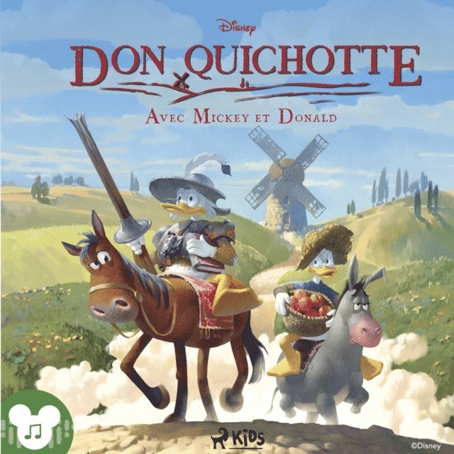 Disney - Disney Don Quichotte avec Mickey et Donald, Ljudbok