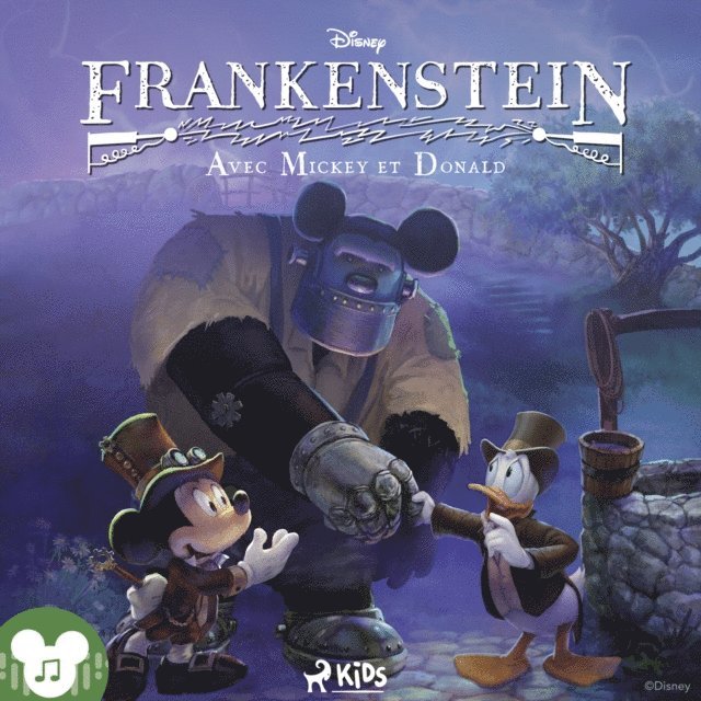 Disney - Disney Frankenstein avec Mickey et Donald, Ljudbok