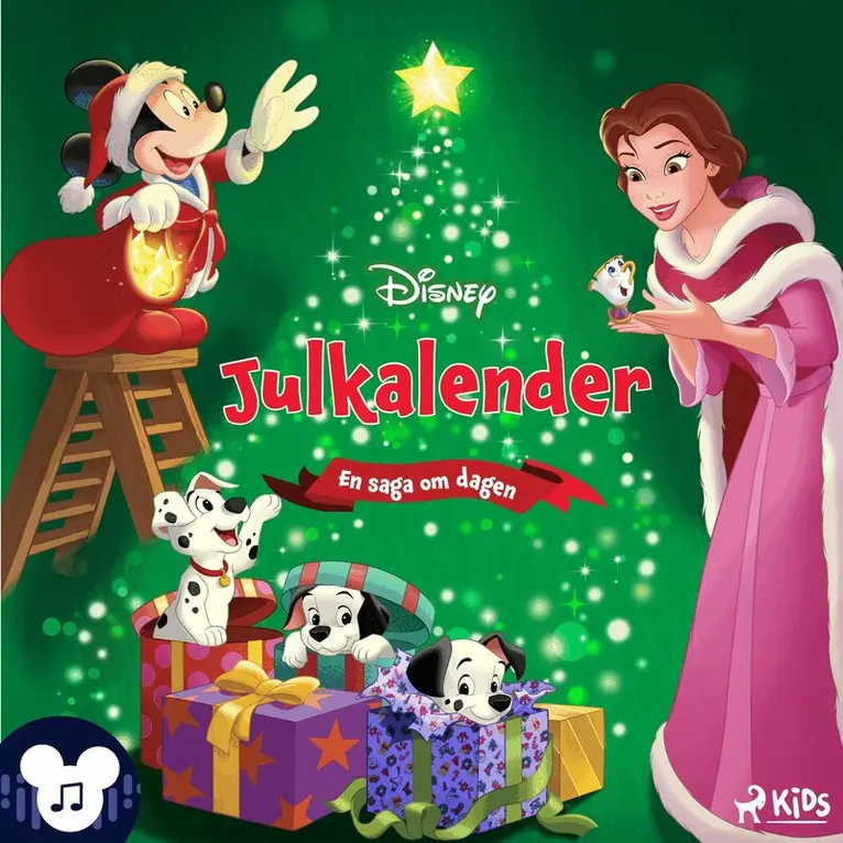Disney - Disney Julkalender – En saga om dagen – Med ljud och musik!, Ljudbok. Tillgänglighet: Lägg i varukorg