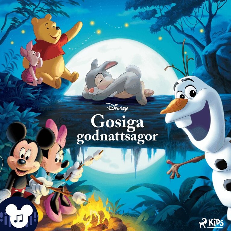 Disney - Gosiga godnattsagor - Med ljud och musik!, Ljudbok