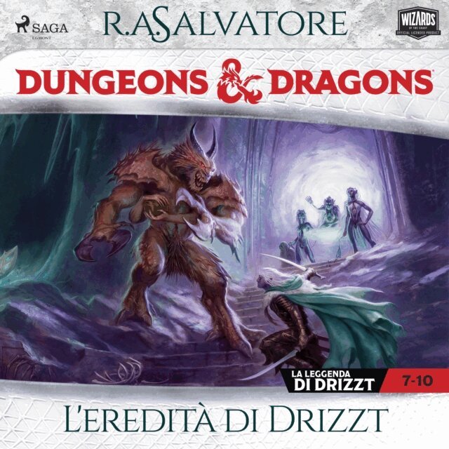 Salvatore - Compilation D&D 7–10:L'eredità di Drizzt, Ljudbok