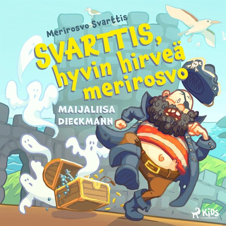 Maijaliisa Dieckmann - Svarttis, hyvin hirveä merirosvo, Ljudbok
