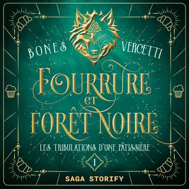 Vercetti - Les Tribulations dâ€™une pÃ¢tissiÃ¨re T01 : Fourrure et forÃªt noire, Ljudbok