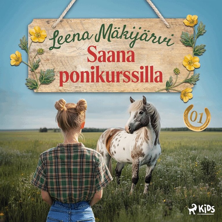 Leena Mäkijärvi - Saana ponikurssilla, Ljudbok