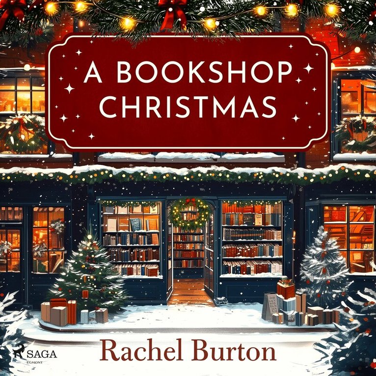 Rachel Burton - A Bookshop Christmas, Ljudbok