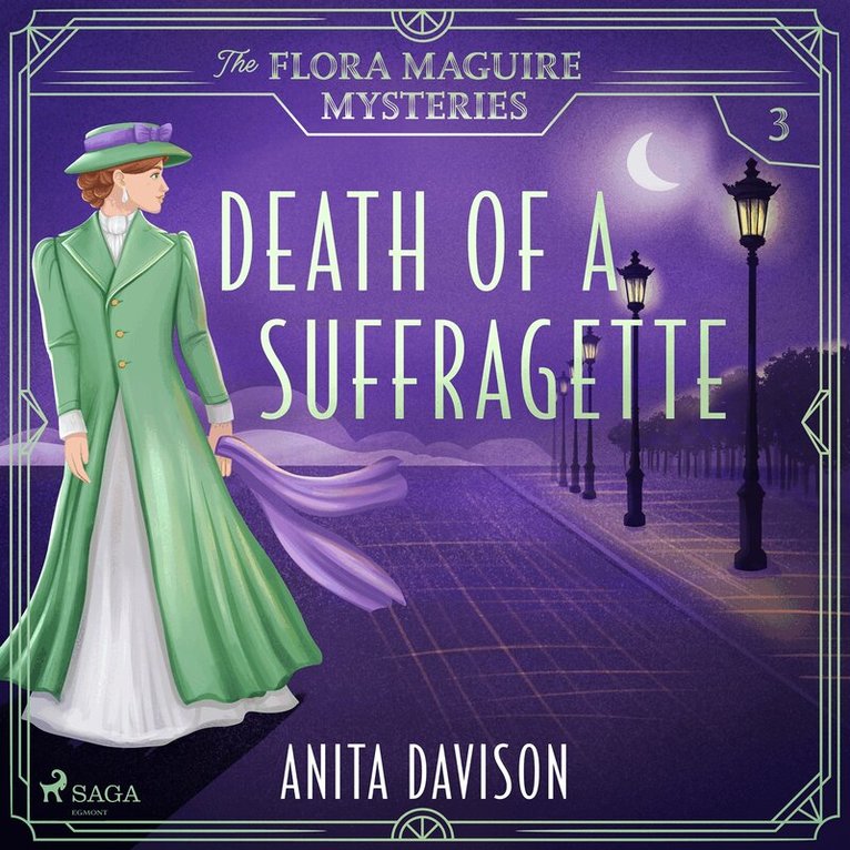 Anita Davison - Death of a Suffragette: a fast-paced historical cosy mystery series, Ljudbok