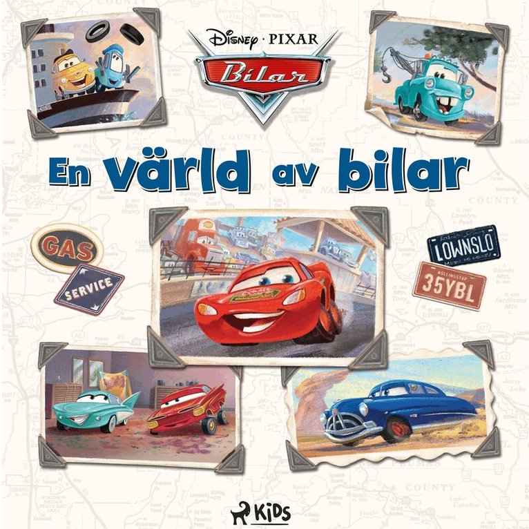 Disney, Lina Josefina Lindqvist - En värld av bilar, Ljudbok