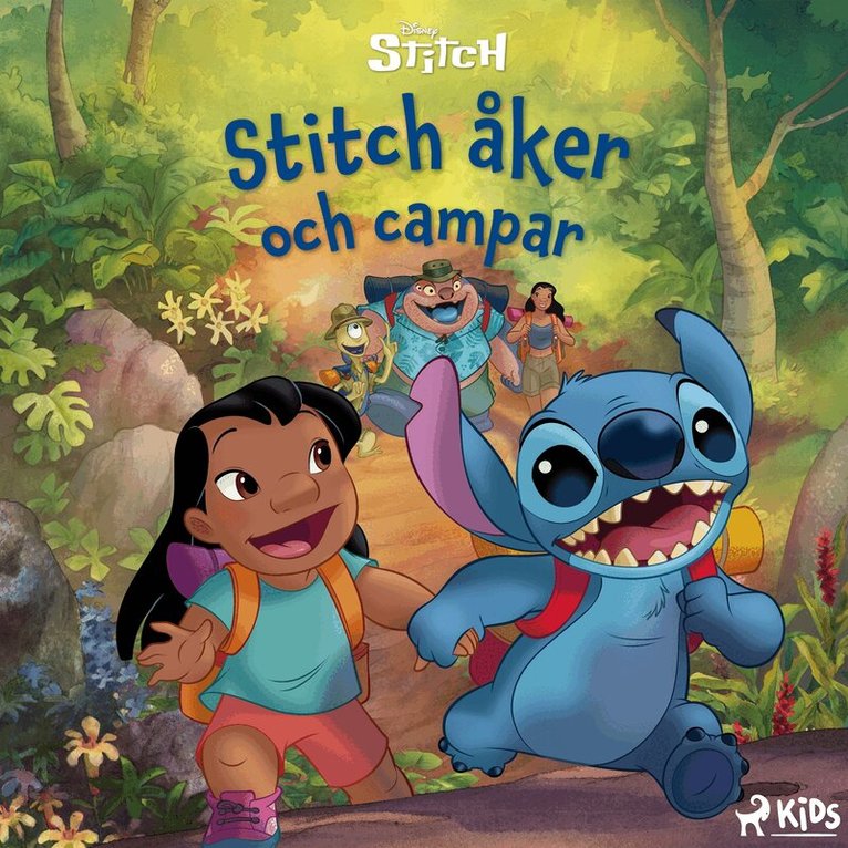 Disney - Stitch åker och campar, Ljudbok