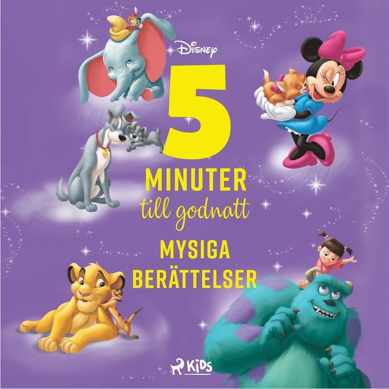 Disney, Lisa Fransson - 5 minuter till godnatt – Mysiga berättelser, Ljudbok