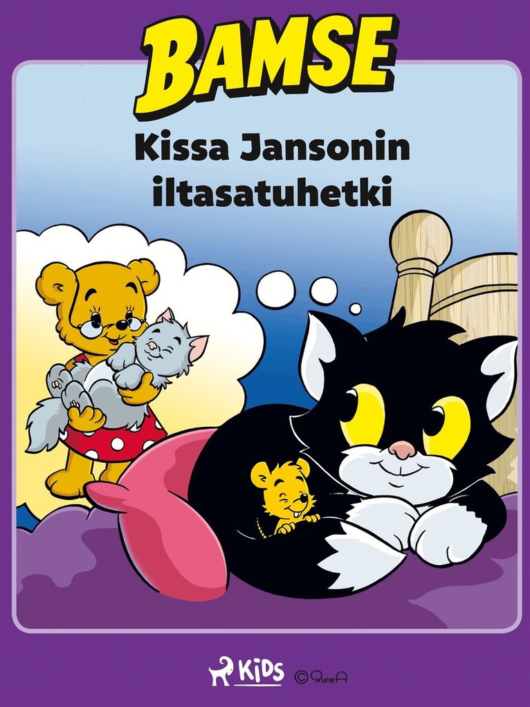 Joakim Gunnarsson, Tiia Mensio - Bamse – Kissa Jansonin iltasatuhetki, E-bok
