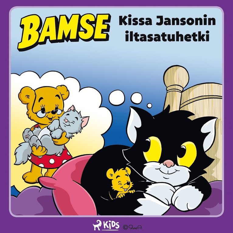 Joakim Gunnarsson, Tiia Mensio - Bamse – Kissa Jansonin iltasatuhetki, Ljudbok