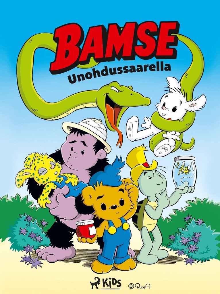 Jimmy Wallin, Tiia Mensio - Bamse Unohdussaarella, E-bok