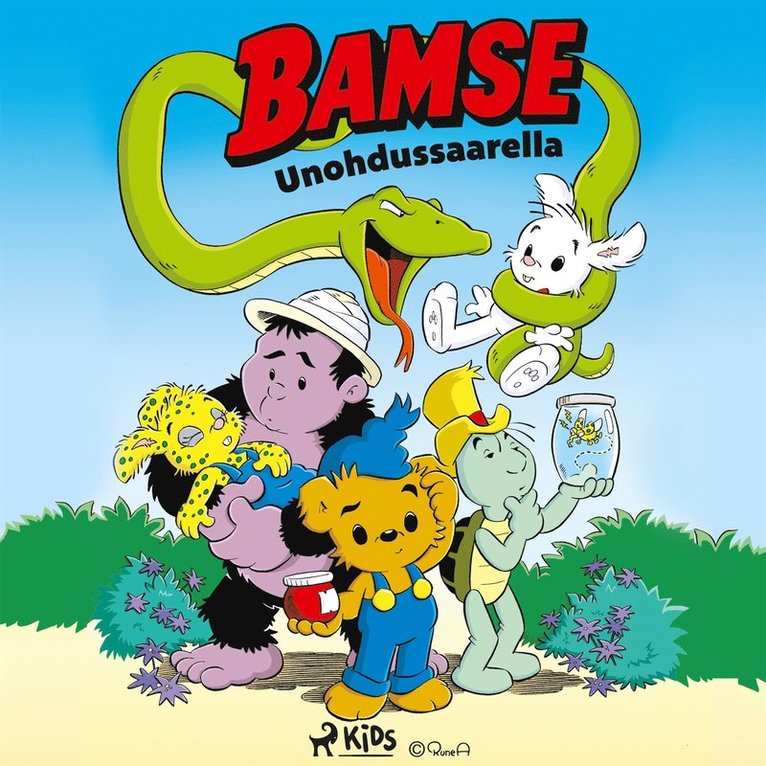 Jimmy Wallin, Tiia Mensio - Bamse Unohdussaarella, Ljudbok