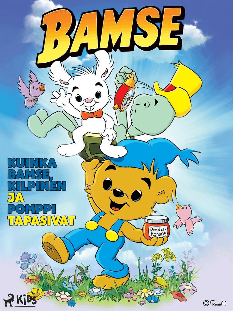 Charlotta Borelius, Tiia Mensio - Kuinka Bamse, Kilpinen ja Pomppi tapasivat, E-bok