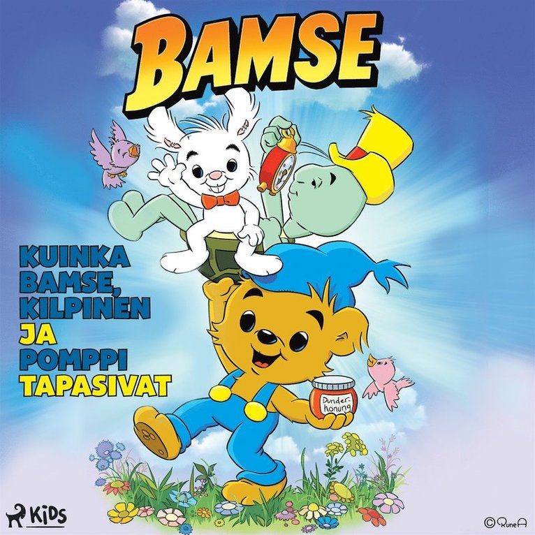 Charlotta Borelius, Tiia Mensio - Kuinka Bamse, Kilpinen ja Pomppi tapasivat, Ljudbok