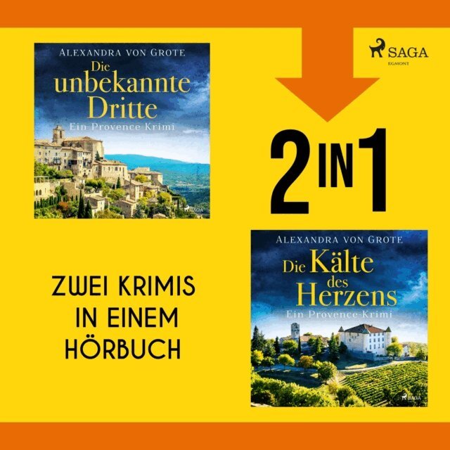 Alexandra von Grote - Die unbekannte Dritte & Die Kälte des Herzens, Ljudbok