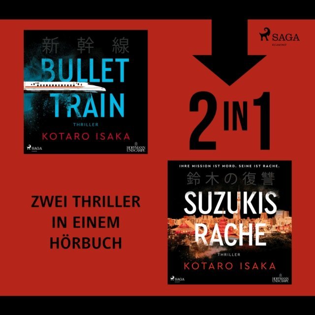 Kotaro Isaka - Bullet Train & Suzukis Rache, Ljudbok