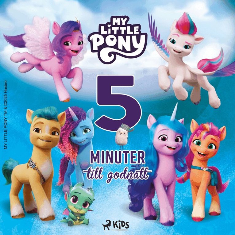 My Little Pony, Sandra Riomar - Fem minuter till godnatt – My Little Pony, Ljudbok