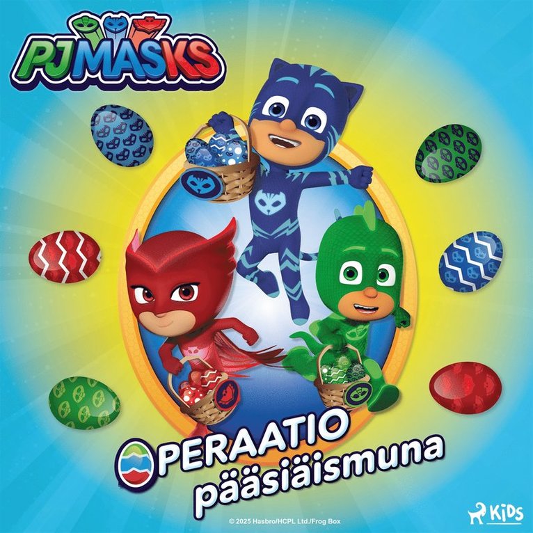 eOne, Tiia Mensio - Pyjamasankarit – Operaatio pääsiäismuna, Ljudbok