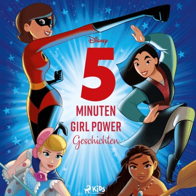 Disney, Sabine Wagner - Disney 5 Minuten Girl Power Geschichten, Ljudbok