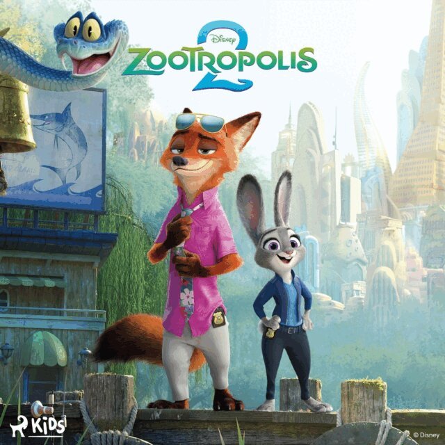 Disney, Lingen - Zootropolis 2, Ljudbok