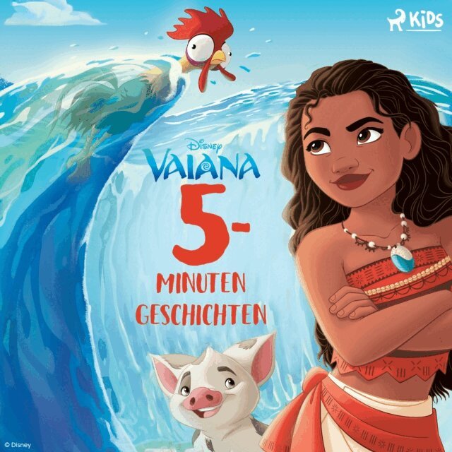 Disney, Sabine Wagner - Disney 5 Minuten Geschichten - Vaiana, Ljudbok