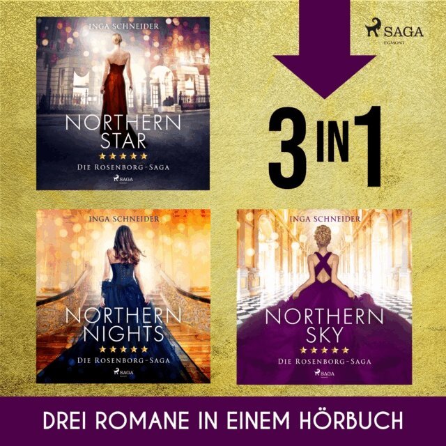 Inga Schneider - Northern Star, Northern Nights & Northern Sky, Ljudbok
