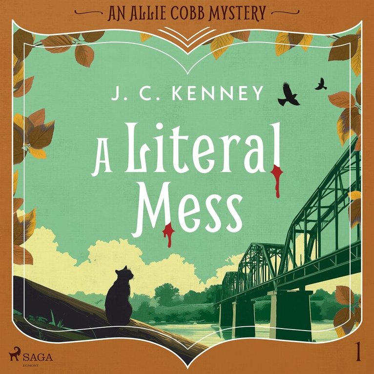 J. C. Kenney - A Literal Mess: A bookish, small town, cozy mystery with a literary agent sleuth, Ljudbok