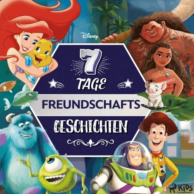 Disney, Sarah Stosno - Disney 7 Tage Freundschaftsgeschichten, Ljudbok