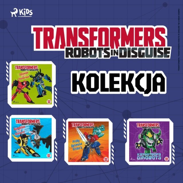 Foxe, Sazaklis - Transformers - Robots in Disguise - kolekcja, Ljudbok