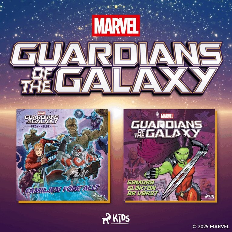 Marvel - Marvels Guardians of the Galaxy, Ljudbok