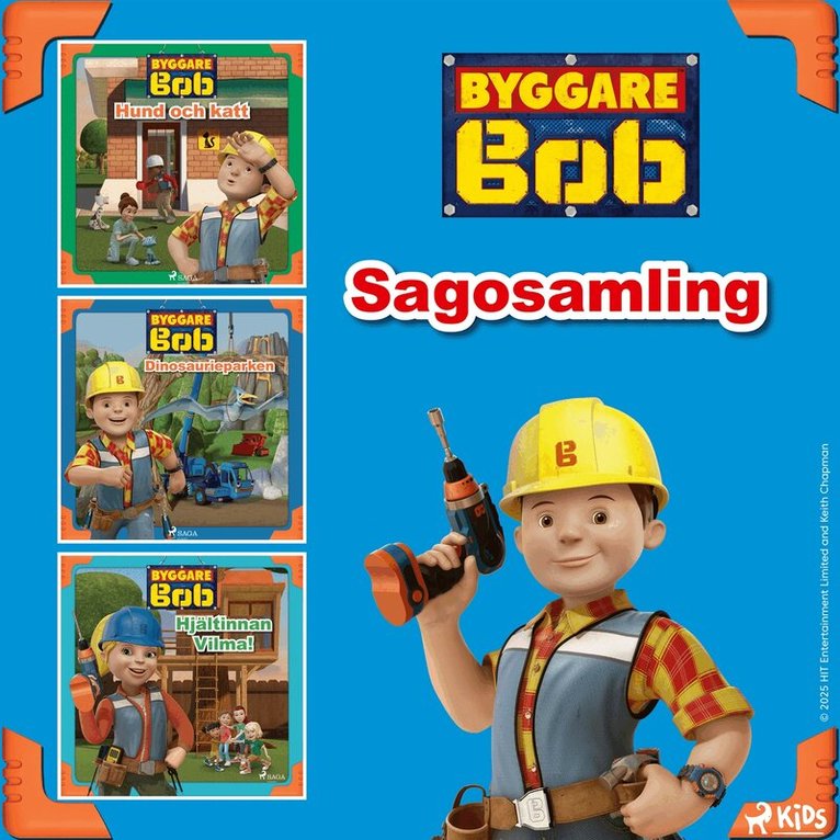 Mattel - Byggare Bob – Sagosamling, Ljudbok