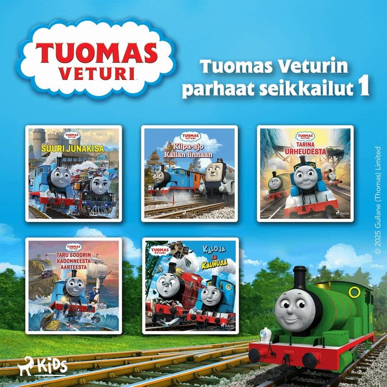 Mattel - Tuomas Veturin parhaat seikkailut 1, Ljudbok