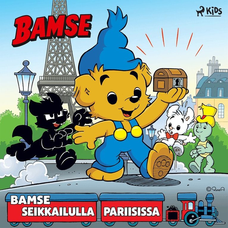 Susanne Adolfsson, Tiia Mensio - Bamse seikkailulla Pariisissa, Ljudbok