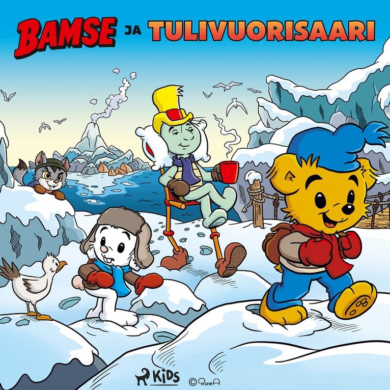 Charlotta Borelius, Tiia Mensio - Bamse ja Tulivuorisaari, Ljudbok