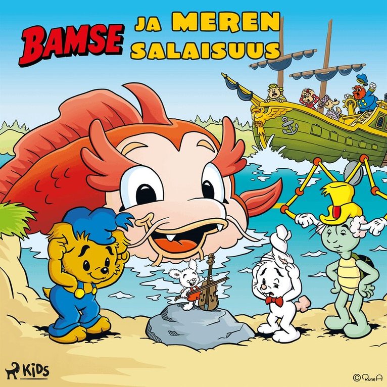 Rune Andréasson, Tiia Mensio - Bamse ja meren salaisuus, Ljudbok