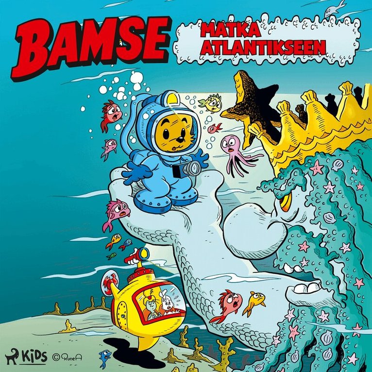 Jimmy Wallin, Tiia Mensio - Bamse - Matka Atlantikseen, Ljudbok