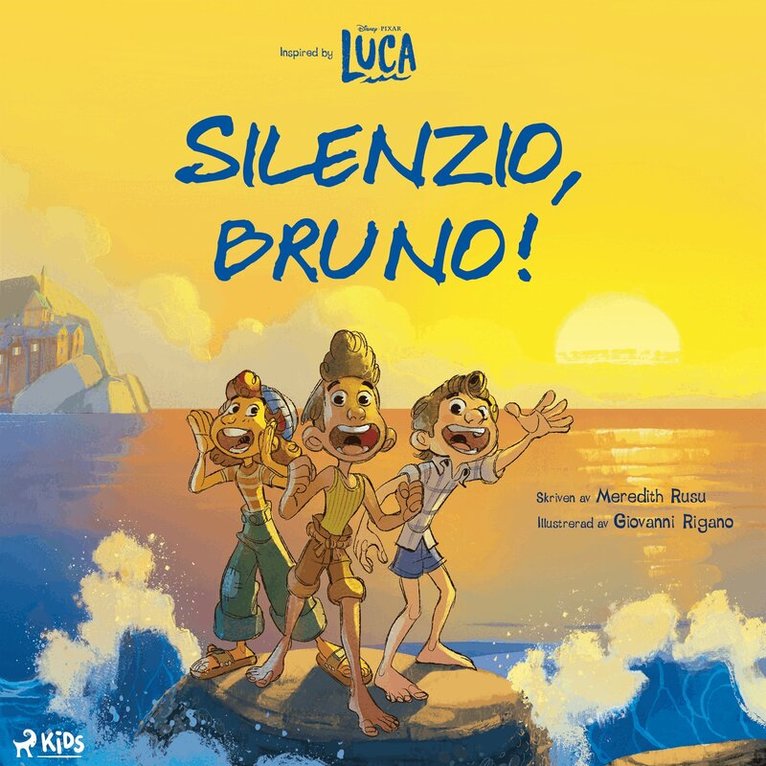 Disney, Anna Ivarsson - Disney Pixar Luca: Silenzio, Bruno!, Ljudbok. Tillgänglighet: Lägg i varukorg