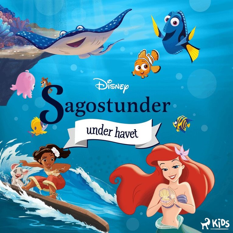 Disney, Lisa Fransson - Disney Pixar: Sagostunder under havet, Ljudbok