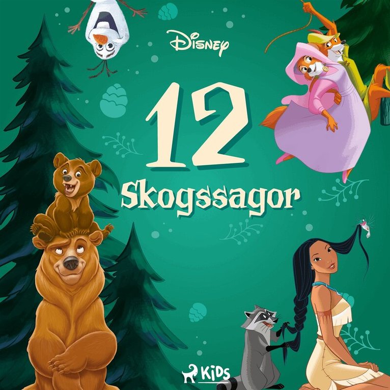 Disney, Lisa Fransson - Disney: 12 skogssagor, Ljudbok