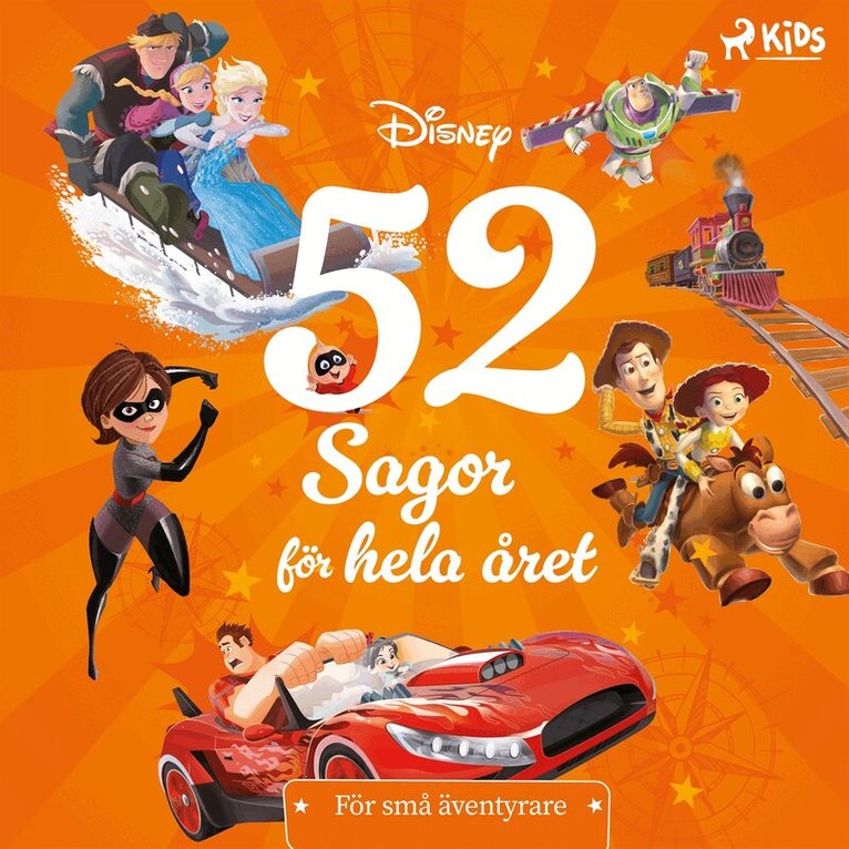 Disney, Lisa Fransson - Disney 52 Sagor för hela året: För små äventyrare, Ljudbok