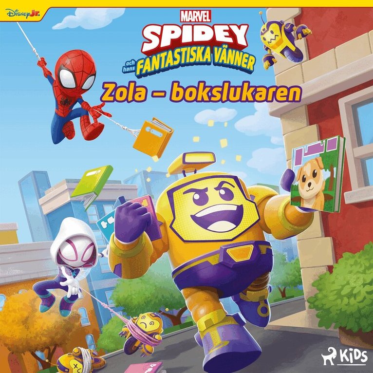 Marvel, Sandra Riomar - Spidey och hans fantastiska vänner: Zola – bokslukaren, Ljudbok