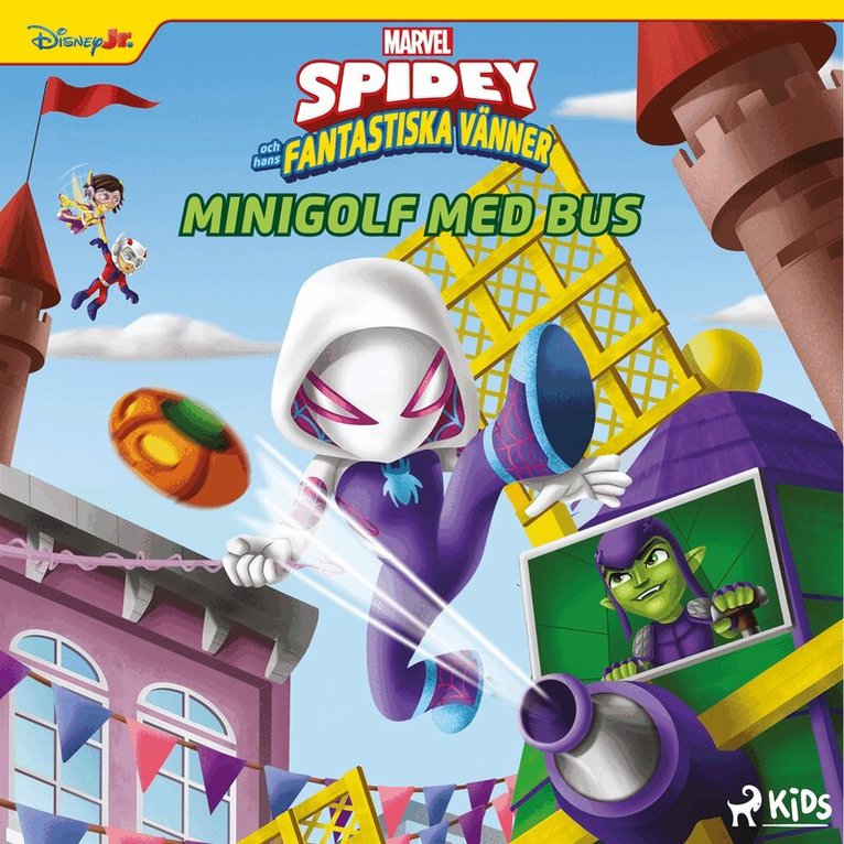 Marvel, Sandra Riomar - Spidey och hans fantastiska vänner: Minigolf med bus, Ljudbok