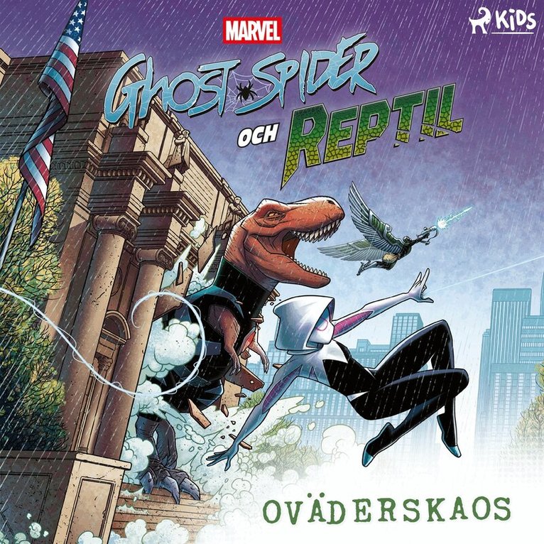 Marvel, Sandra Riomar - Ghost-Spider och Reptil: Oväderskaos, Ljudbok