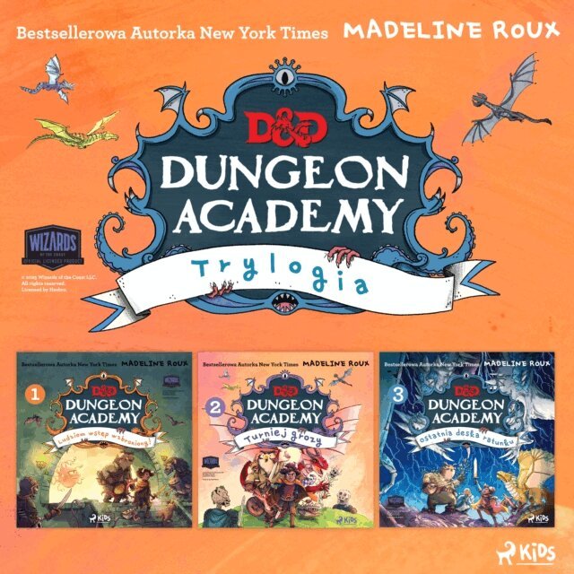 Roux - Dungeons & Dragons. Dungeon Academy: trylogia, Ljudbok