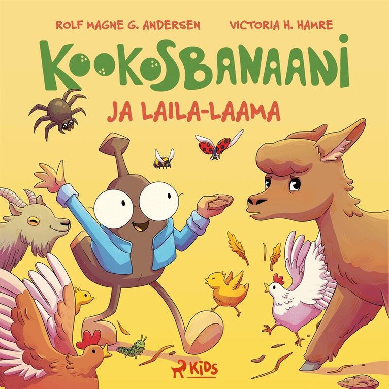 Rolf Magne G. Andersen, Tiia Mensio - Kookosbanaani ja Laila-laama, Ljudbok