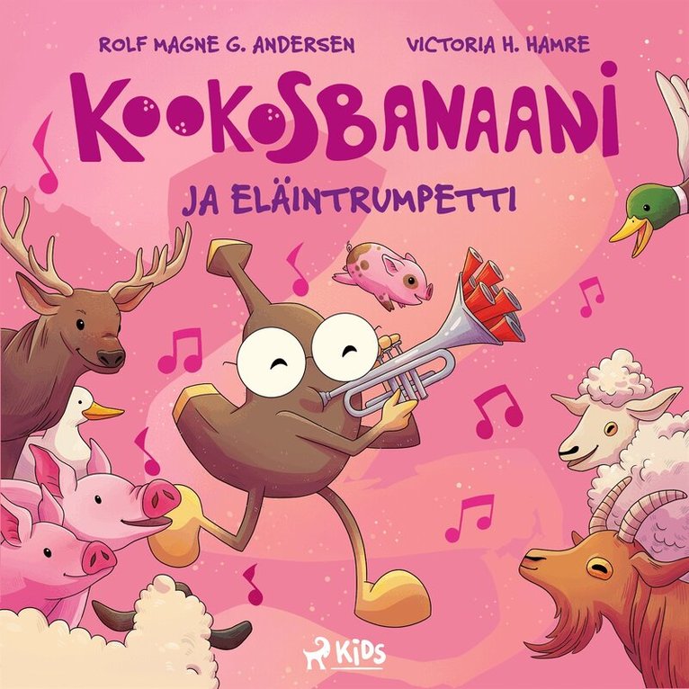 Rolf Magne G. Andersen - Kookosbanaani ja eläintrumpetti, Ljudbok