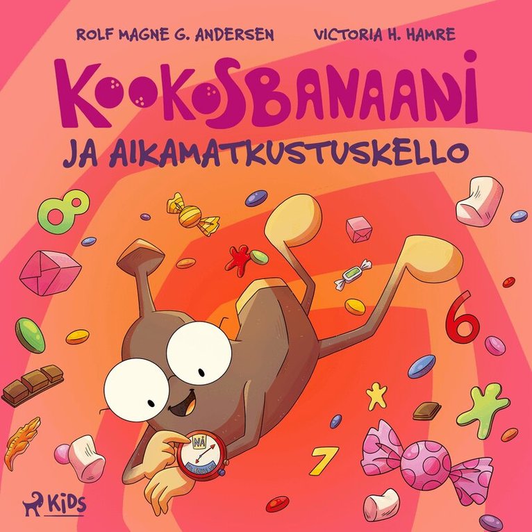 Rolf Magne G. Andersen, Tiia Mensio - Kookosbanaani ja aikamatkustuskello, Ljudbok