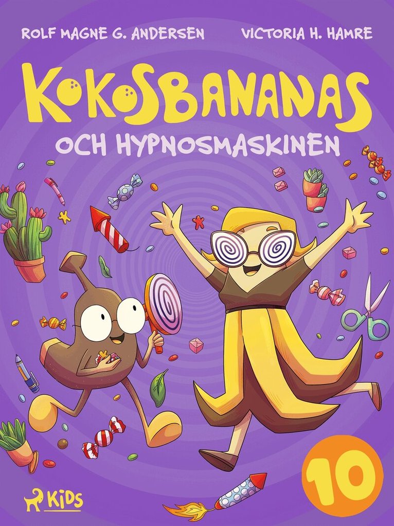 Rolf Magne G. Andersen, Emma Ericson - Kokosbananas och hypnosmaskinen, E-bok